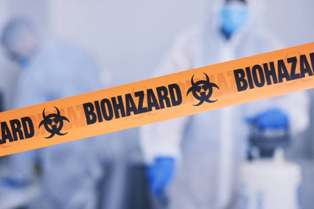 Professional Drug Lab Cleanup technician working in Woodbury Heights, NJ